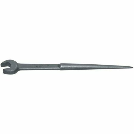 WILLIAMS Open End Wrench, Rounded, 3/4 Inch Opening, 12 Inch OAL JHW204A